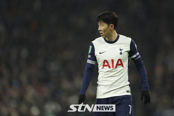 토트넘 홋스퍼 캡틴 손흥민. 사진┃뉴시스/AP
