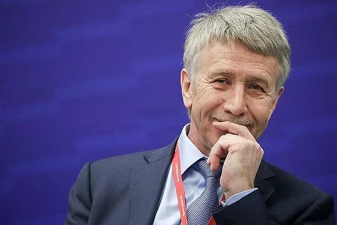 러시아 에너지 회사 노바텍 소유주인 레오니드 미켈슨.