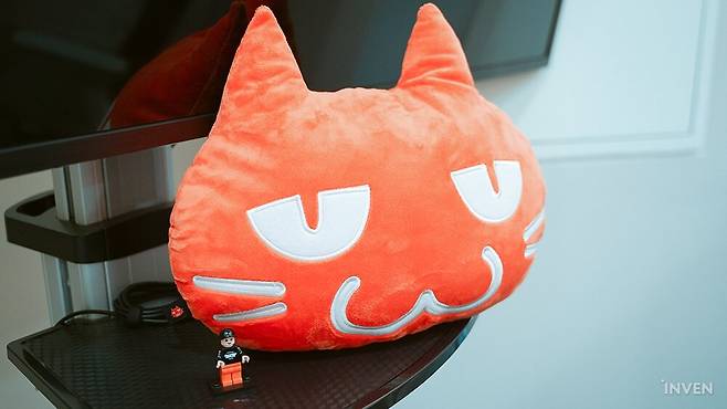 ▲ 익숙하고도 나른한 고양이가 반겨주는 데브캣!