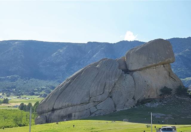 테를지국립공원 거북바위. 작가 제공