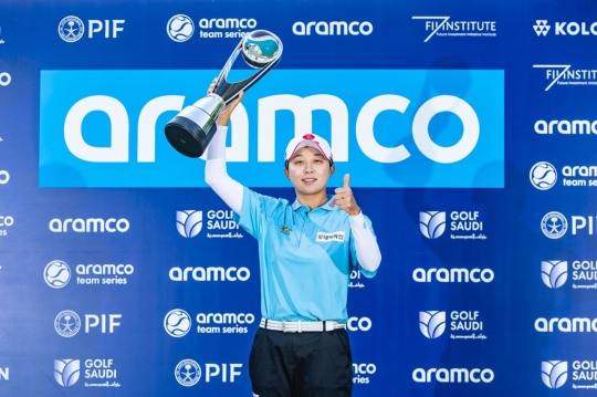 2024년 대회에서 우승한 김효주. 사진[연합뉴스]