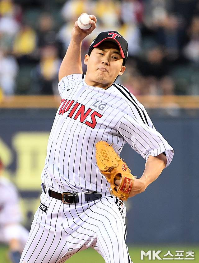 LG 임찬규는 16일 잠실 삼성전에서 호투했다. 사진(잠실 서울)=천정환 기자