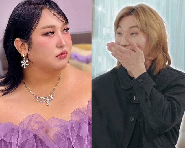 풍자에게 대성이 "형"이라고 말실수를 했다. / (왼쪽) 풍자 SNS, (오른쪽) 대성 SNS 캡처