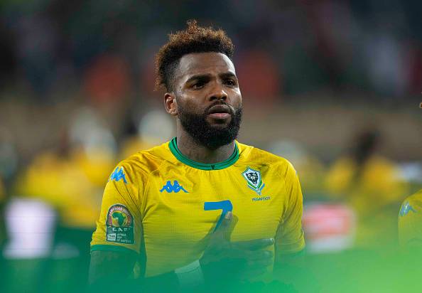 가봉 국가대표 공격수 아론 부펜자. [게티이미지]