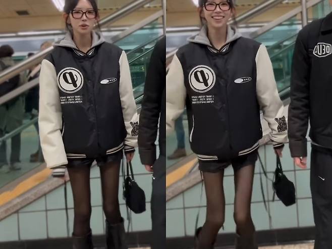 최준희가 게재한 영상. 인스타그램 캡처.