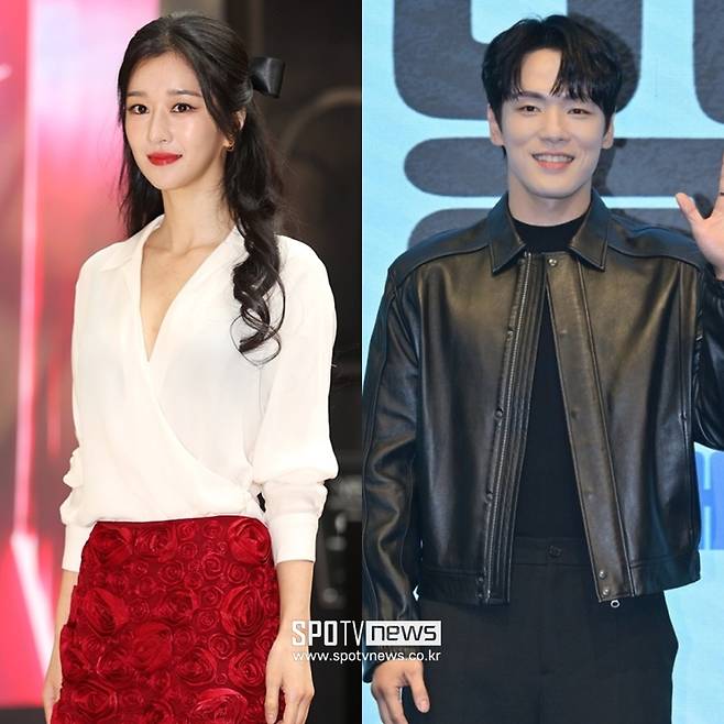 ▲ 서예지(왼쪽), 김정현. ⓒ곽혜미 기자