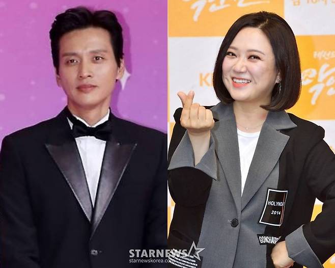 배우 구본승(왼쪽), 김숙 /사진=스타뉴스