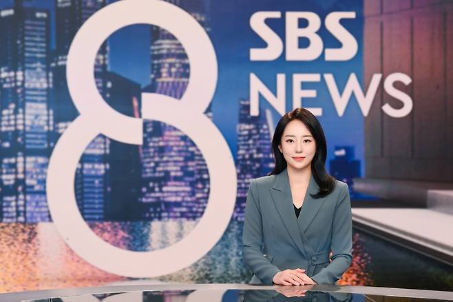 SBS 주말 '8 뉴스' 새 앵커로 발탁된 이현영 기자 [SBS 제공. 재판매 및 DB 금지]