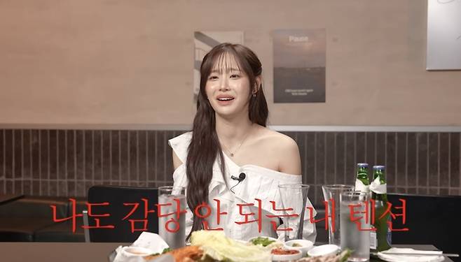츄. 유튜브 채널 ‘혜리’ 캡쳐