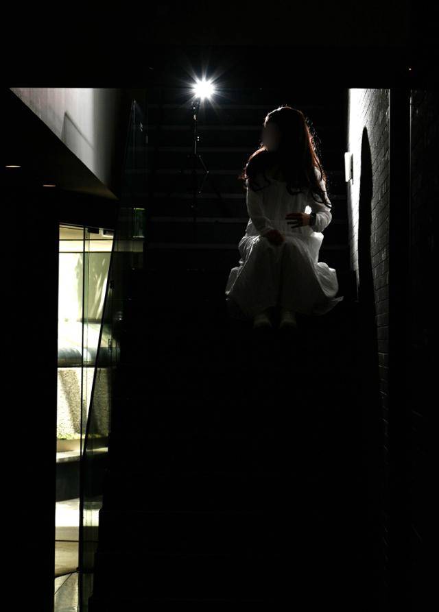 15일 부산에서 만난 '돌려차기 사건' 피해자 김진주씨. 부산=왕태석 선임기자