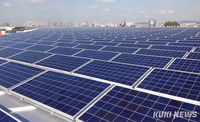 태양광 발전 설비 전경. 쿠키뉴스 자료사진 