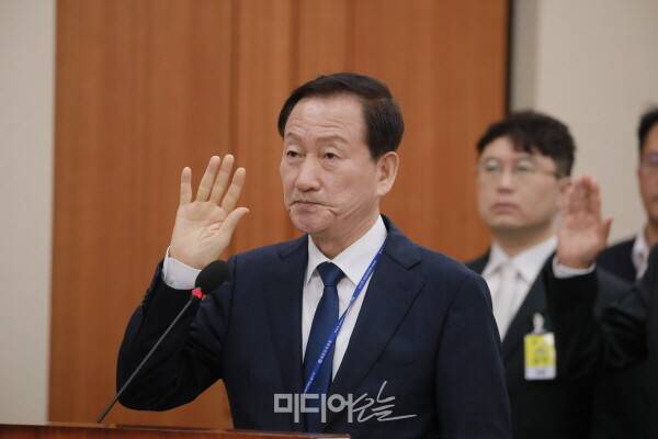 ▲ 지난해 10월21일 국회 과방위 방심위 국정감사에 출석한 류희림 위원장. 사진=김용욱 기자