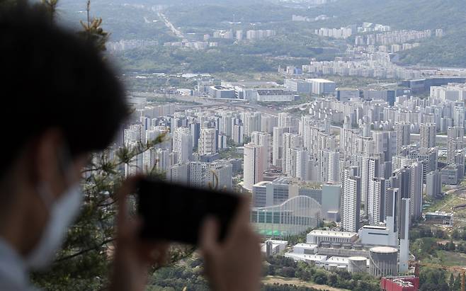 위례신도시 아파트 전경. (연합뉴스)