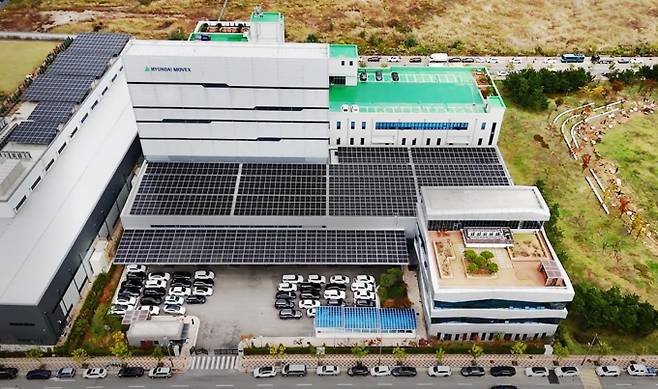 현대무벡스 청라R&D센터 전경. /사진=현대무벡스
