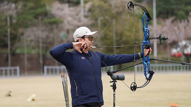 컴파운드 양궁 국가대표 최용희 [대한양궁협회 제공. 재판매 및 DB 금지]