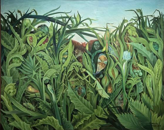 김종남(마나베 히데오)의 '새들의 산아제한'(1978). 유족 소장. 문소영 기자