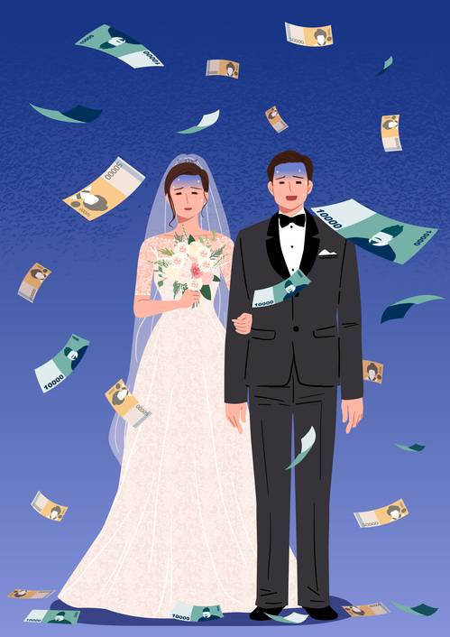 공정거래위원회(공정위)가 올해 1월부터 결혼식장·결혼준비대행업자가 자사 홈페이지나 한국소비자원 가격정보 사이트(참가격)에 소비자에게 제공하는 묶음 상품 서비스별 내용과 기본·선택 품목 가격을 공개하도록 했다. /사진=게티이미지뱅크.