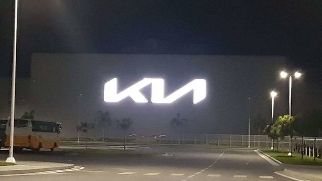 [서울=뉴시스] 인도 안드라프라데시주에 있는 기아 공장 모습. (사진=기아 인도법인 제공) 2025.04.14 photo@newsis.com *재판매 및 DB 금지