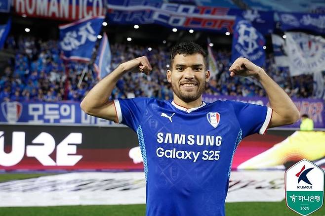 [서울=뉴시스]K리그1 수원 브루노 실바. (사진=한국프로축구연맹 제공)