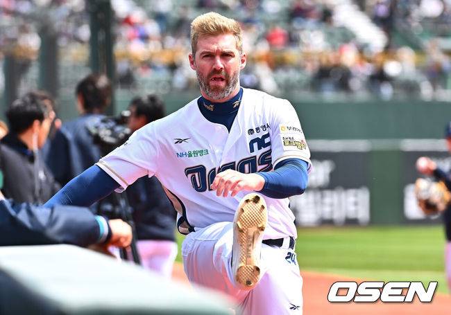 [OSEN=이석우 기자] NC 맷 데이비슨. 2025.04.13 / foto0307@osen.co.kr
