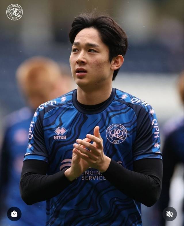 양민혁. /사진=QPR SNS