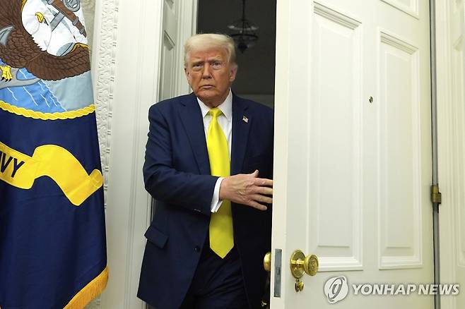 트럼프 미국 대통령 [AP=연합뉴스 자료사진. 재판매 및 DB 금지]