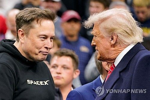 머스크와 트럼프  [로이터=연합뉴스 자료사진. 재판매 및 DB금지]