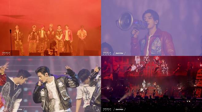 사진='코첼라 밸리 뮤직 앤드 아츠 페스티벌' 중계 화면 갈무리