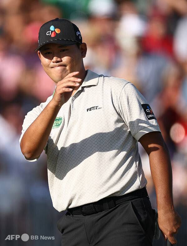 2025년 미국프로골프(PGA) 투어 시그니처 대회인 RBC 헤리티지 대회 우승 경쟁에 뛰어든 김시우 프로가 3라운드에서 경기하는 모습이다. 사진제공=ⓒAFPBBNews = News1