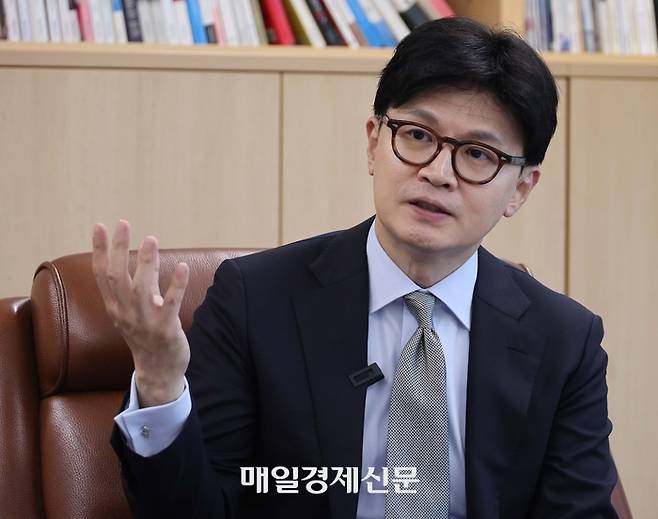 한동훈 전 국민의힘 대표. 2025.4.15 [한주형기자]