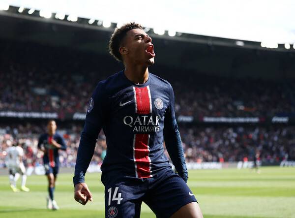 ▲ 이강인의 포지션 경쟁자인 데지레 두에는 르 아브르에 골맛을 봤다. ⓒ연합뉴스/REUTERS