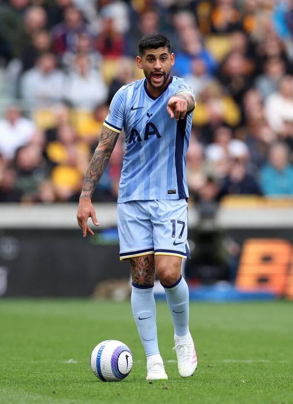 ▲ 토트넘 홋스퍼 크리스티안 로메로는 최근 뜨거운 이적 시장 매물로 떠올랐다. ⓒ연합뉴스/REUTERS