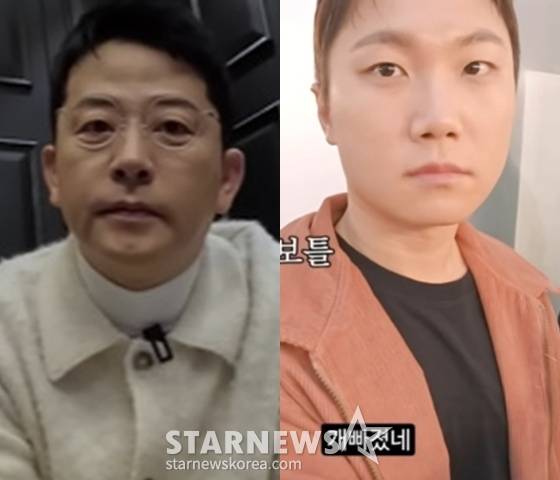 /사진=유튜브 채널 '준호 지민' 영상, 유튜브 채널 '곽튜브' 영상 캡처