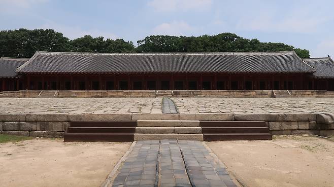 공사 전 정전 모습  [국가유산청 궁능유적본부 제공. 재판매 및 DB 금지]