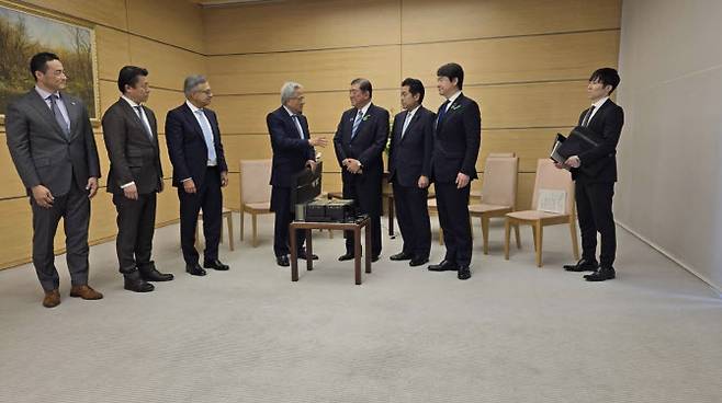 이시바 시게루 일본 총리 엑스 갈무리.