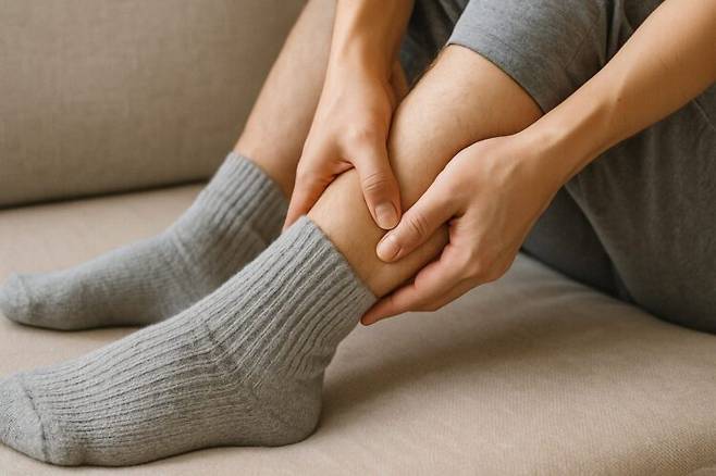 손발의 냉감과 다리 무거움이 하지정맥류와 관련이 있다는 연구결과가 나왔다. [사진=AI 이용해 생성]