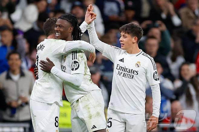 레알 마드리드가 빌바오를 꺾고 역전 우승의 희망을 살렸다. ⓒ AFP=뉴스1