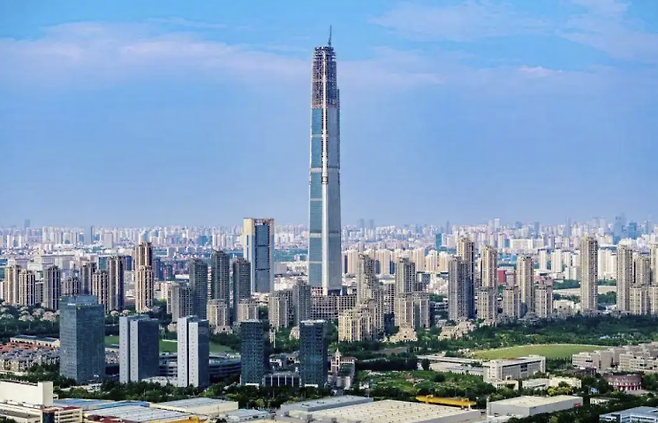 톈진 117 타워. 데일리경제.