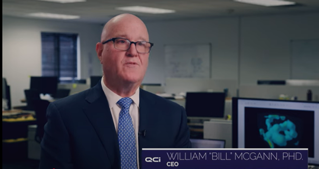 5월 12일 퇴임하겠다고 밝힌 윌리엄 맥건 퀀텀컴퓨팅 최고경영자(CEO). 퀀텀컴퓨팅 홈페이지 캡처