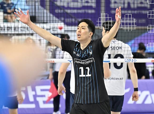 현대캐피탈 미들 블로커 최민호. 사진=한국배구연맹