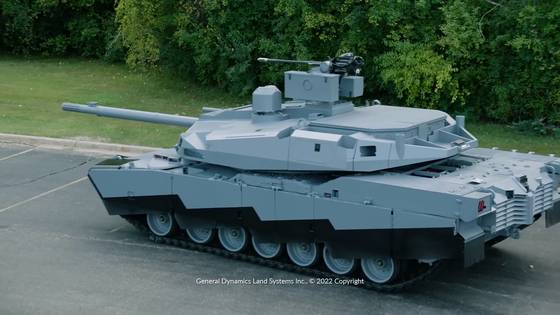 M1E3에 영감을 준 제너럴다이나믹스의 에이브럼스X 기술실증차량. 출GDLS 유튜브