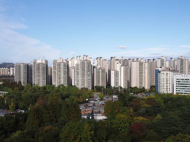 잠실 아시아선수촌과 아시아공원 일대. 사진=서울시