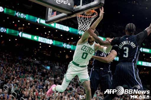 보스턴은 올랜도를 꺾었다. 사진(美 보스턴)=ⓒAFPBBNews = News1