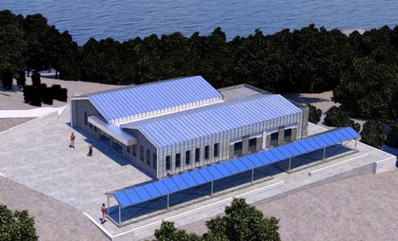 영광 낙월도 꿀벌 자원 육성 품종 증식장 조감도. 전남농업기술원 제공.