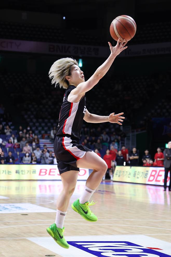 안혜지.  WKBL 제공