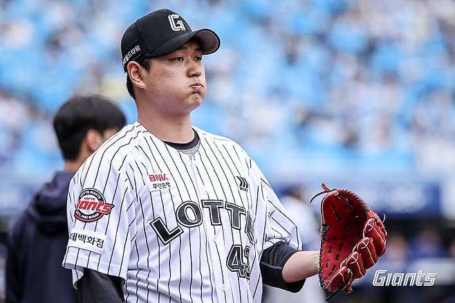 ▲ 나균안 ⓒ롯데 자이언츠