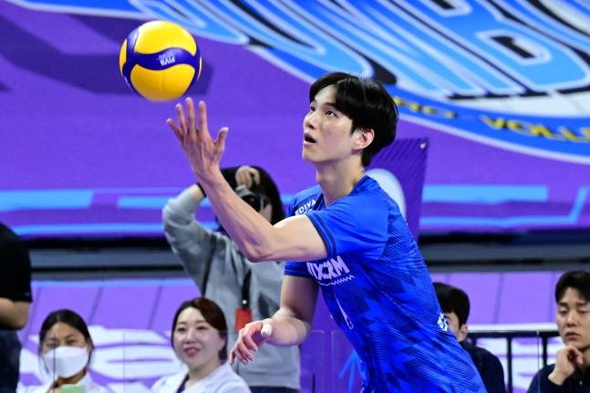 임성진. /사진=한국배구연맹 제공
