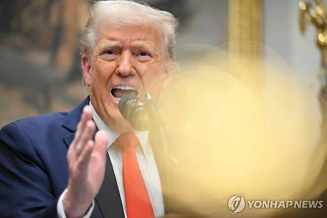 도널드 트럼프 미국 대통령 [AFP 연합뉴스 자료사진]