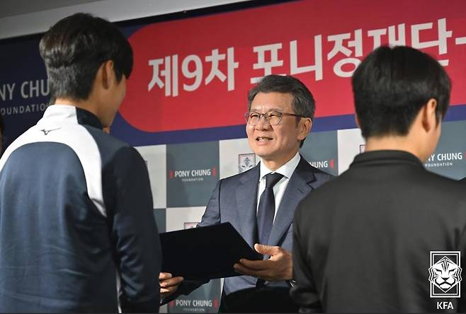 대한축구협회 정몽규 회장 [대한축구협회 제공. 재판매 및 DB금지]