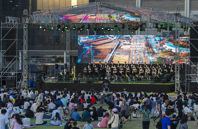 ▲ 충북 청주시립예술단과 함께하는 피크닉 콘서트. /청주시 제공